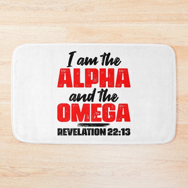 Item preview, Revelation 22:13 I Am The Alpha And The Omega designed and sold by plushism.