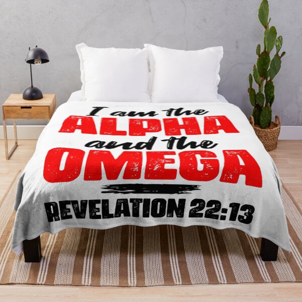 Item preview, Revelation 22:13 I Am The Alpha And The Omega designed and sold by plushism.