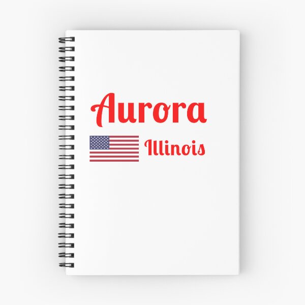 Item preview, Aurora Illinois - Stylish Prints, designed and sold by Fleetwood1994.