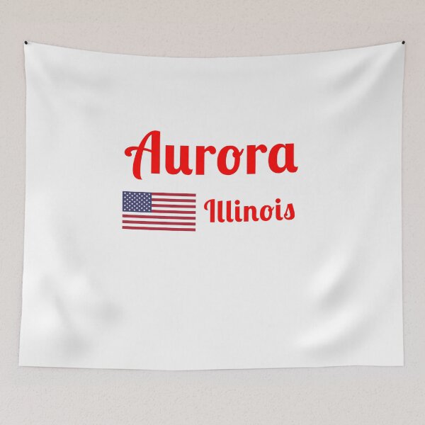 Item preview, Aurora Illinois - Stylish Prints, designed and sold by Fleetwood1994.