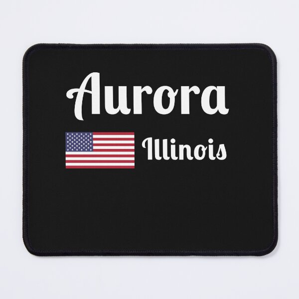 Item preview, Aurora Illinois - Stylish Prints, designed and sold by Fleetwood1994.