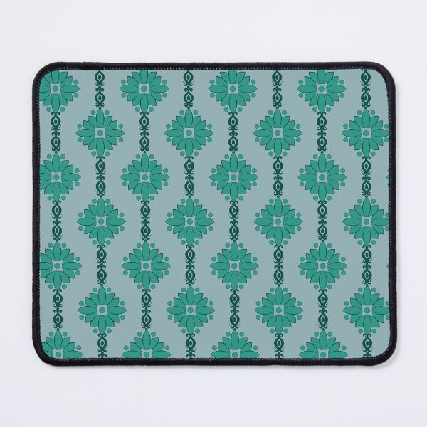 Item preview, Victorian Stripe Floral - Blue designed and sold by Rastea.