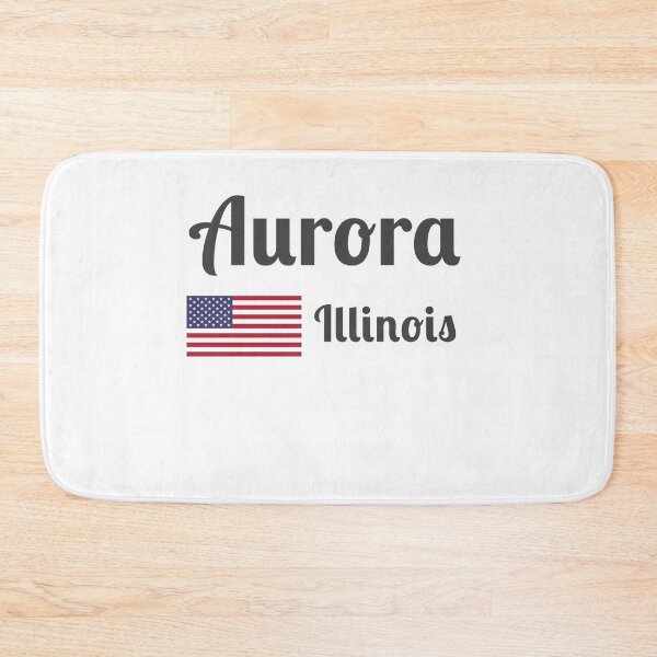 Item preview, Aurora Illinois - Stylish Prints, designed and sold by Fleetwood1994.