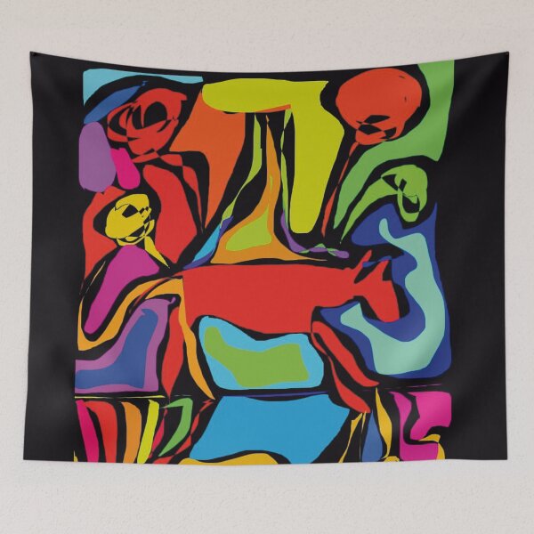 Item preview, Cubic Art - Skeletons - Death Heads - Day of the Dead designed and sold by JoseYeste.