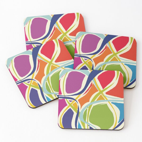 Item preview, Cubism rounded - multicoloured oval candy designed and sold by JoseYeste.