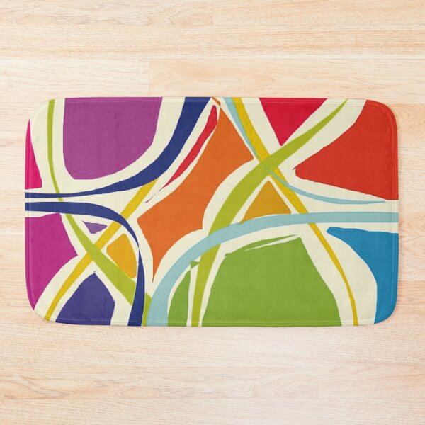 Item preview, Cubism rounded - multicoloured oval candy designed and sold by JoseYeste.