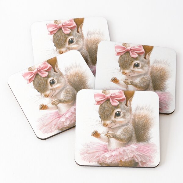 Item preview, Cute Squirrel Ballerina designed and sold by MyMagicalPlace.