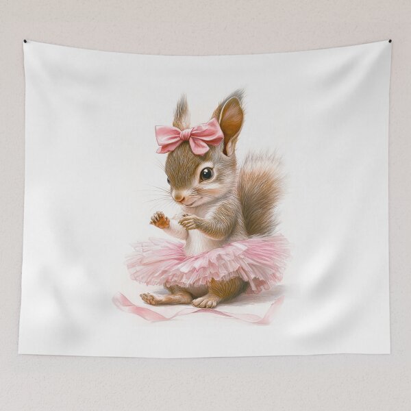 Item preview, Cute Squirrel Ballerina designed and sold by MyMagicalPlace.