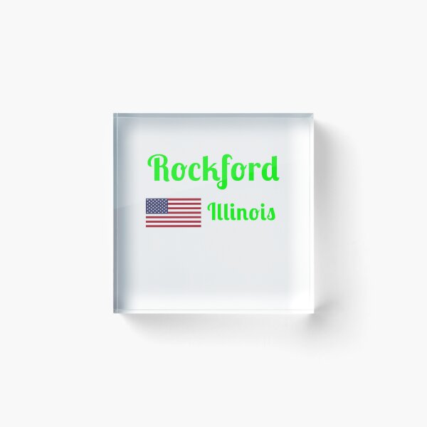 Item preview, Rockford Illinois - Stylish Prints, designed and sold by Fleetwood1994.
