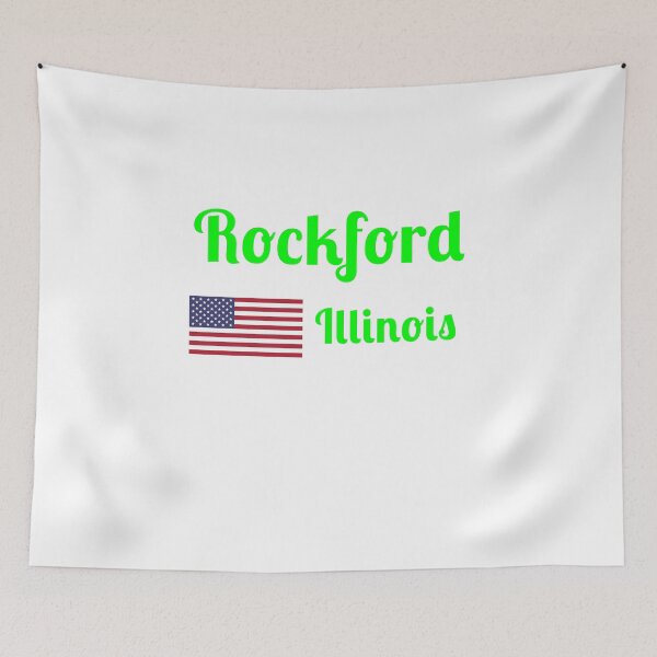 Item preview, Rockford Illinois - Stylish Prints, designed and sold by Fleetwood1994.