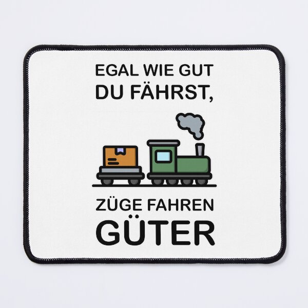Item preview, No matter how well you drive, trains transport goods designed and sold by WurmWeb.DesignShop.