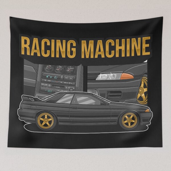 Item preview, Black Nissan GTR Nismo BNR 32 designed and sold by TrilogyMerch.