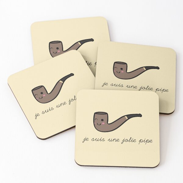 Item preview, je suis une jolie pipe designed and sold by CutestShopEver.