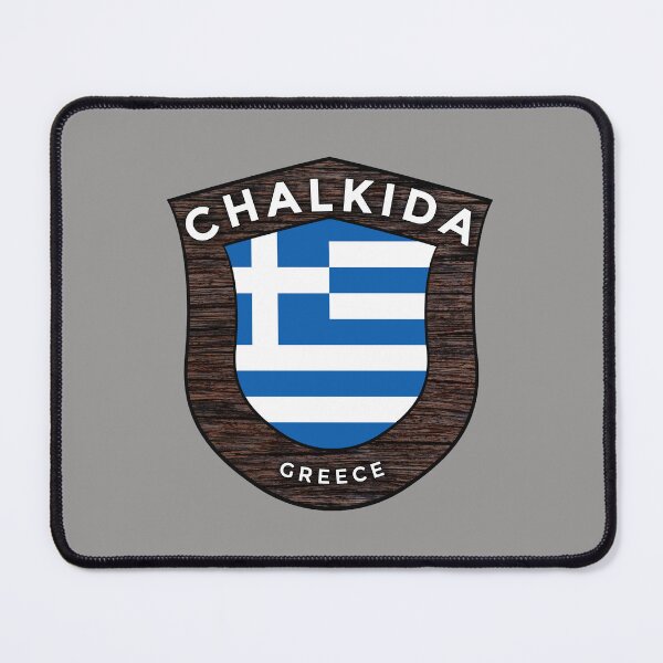 Item preview, Chalkida Greece Emblem Flag designed and sold by World Designs.