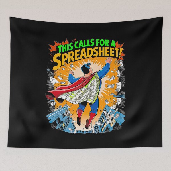 Item preview, This Calls For A Spreadheet Savior designed and sold by Amanda's Factory.