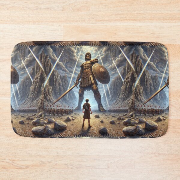 Item preview, David and Goliath: The Triumph of Faith designed and sold by Meta2Physical.