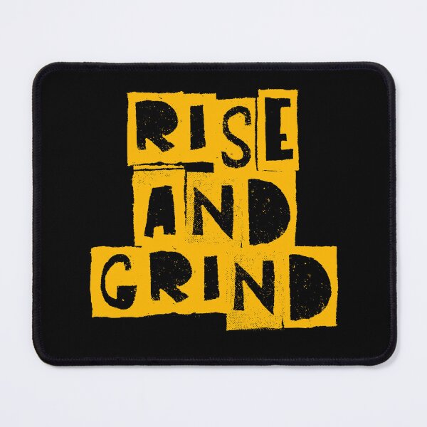 Item preview, Rise and Grind Motivational Gym designed and sold by GoWubba.