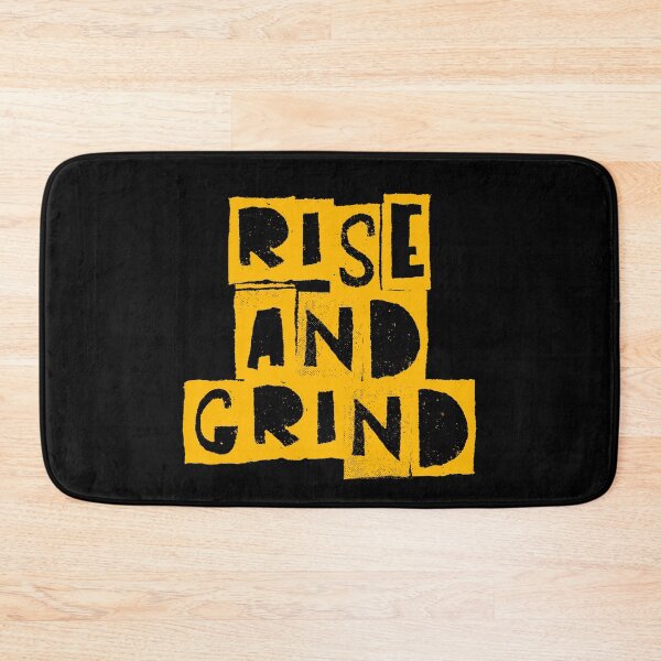 Item preview, Rise and Grind Motivational Gym designed and sold by GoWubba.