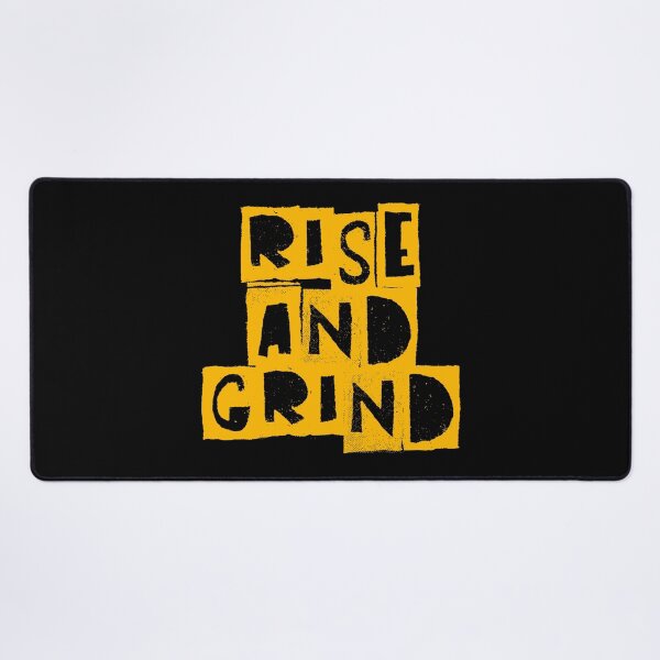 Item preview, Rise and Grind Motivational Gym designed and sold by GoWubba.