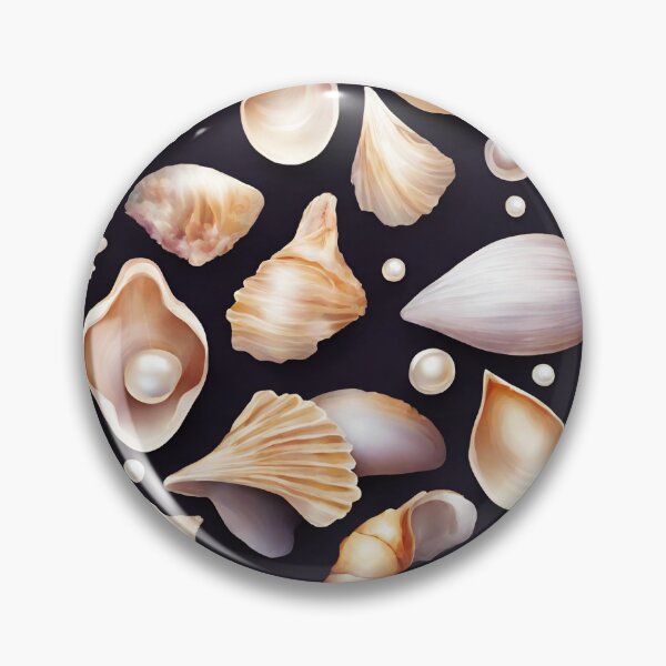 Item preview, Pearl-studded Seashell Patterns 6 designed and sold by Tom-Johnson.