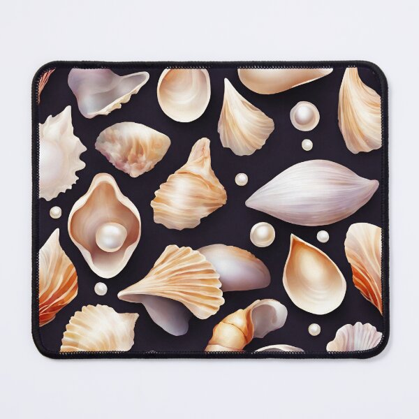 Item preview, Pearl-studded Seashell Patterns 6 designed and sold by Tom-Johnson.