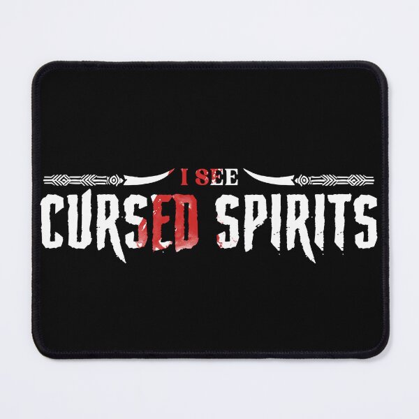 Item preview, I See Cursed Spirits designed and sold by Otakuverse.