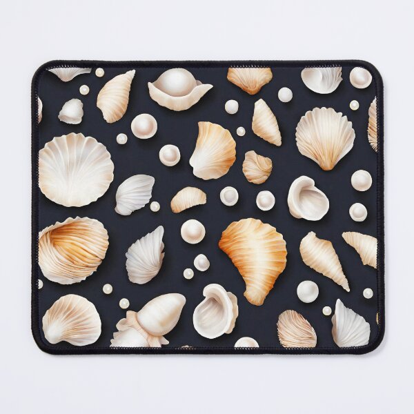 Item preview, Pearl-studded Seashell Patterns 8 designed and sold by Tom-Johnson.