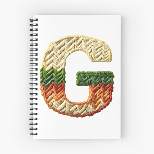 Item preview, G monogram waffle stitch designed and sold by Monascreativeempire.