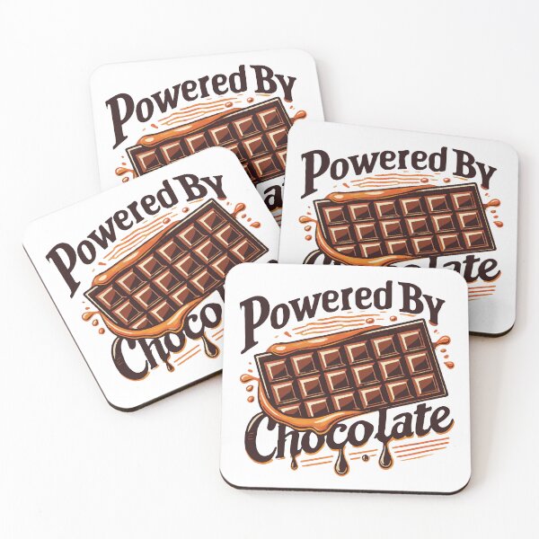 Item preview, Powered by chocolate designed and sold by portokalis.