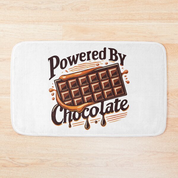 Item preview, Powered by chocolate designed and sold by portokalis.