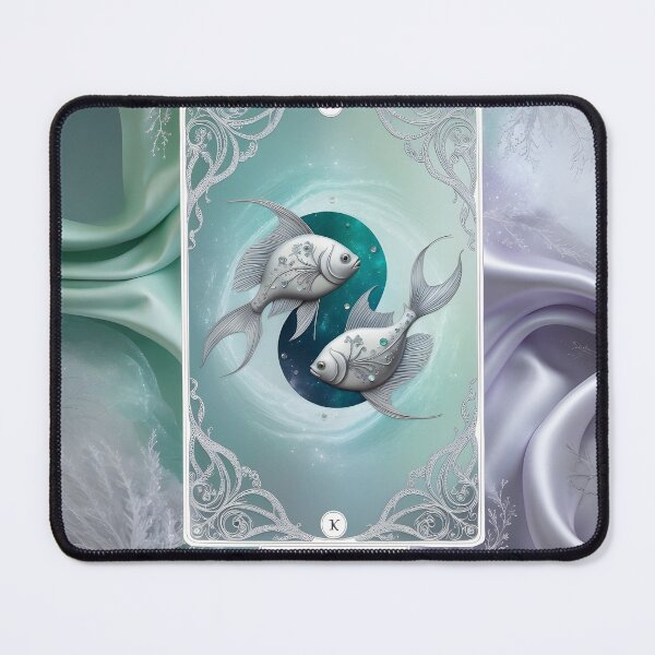 Item preview, Pisces Tarot-Inspired Mystical Art by LaLi Designs designed and sold by LaLi-Designs.