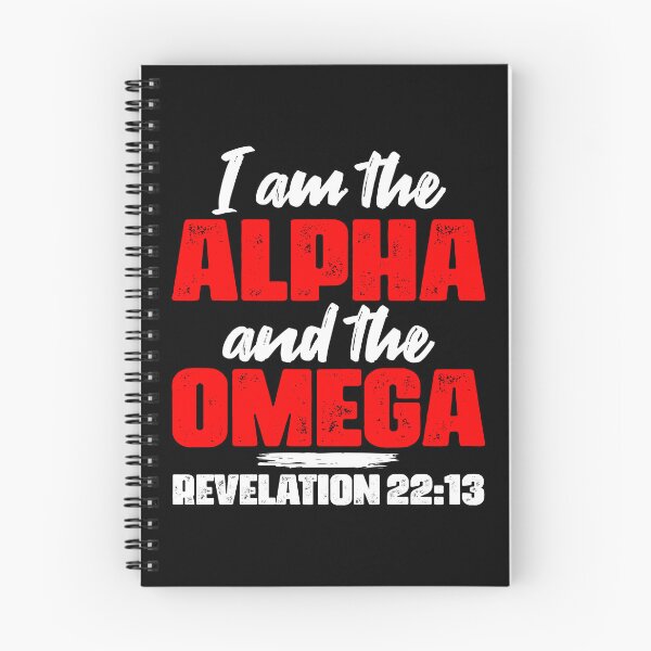 Item preview, Revelation 22:13 I Am The Alpha And The Omega designed and sold by plushism.