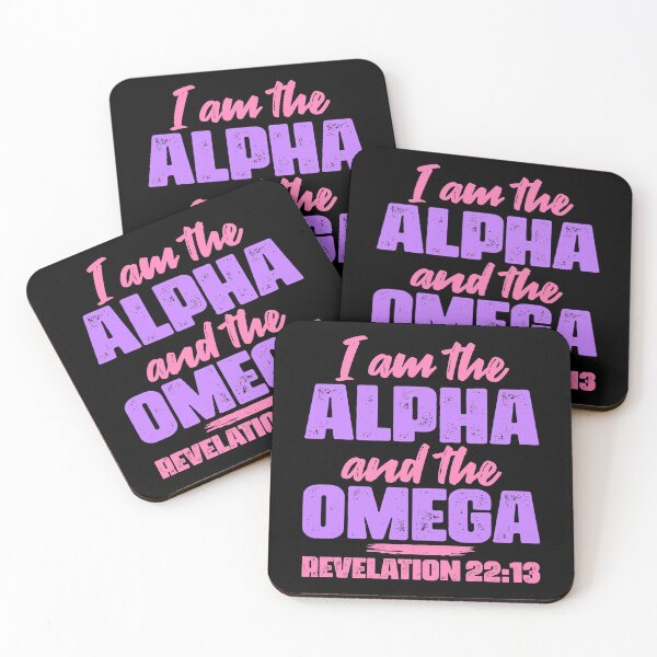 Item preview, Revelation 22:13 I Am The Alpha And The Omega designed and sold by plushism.