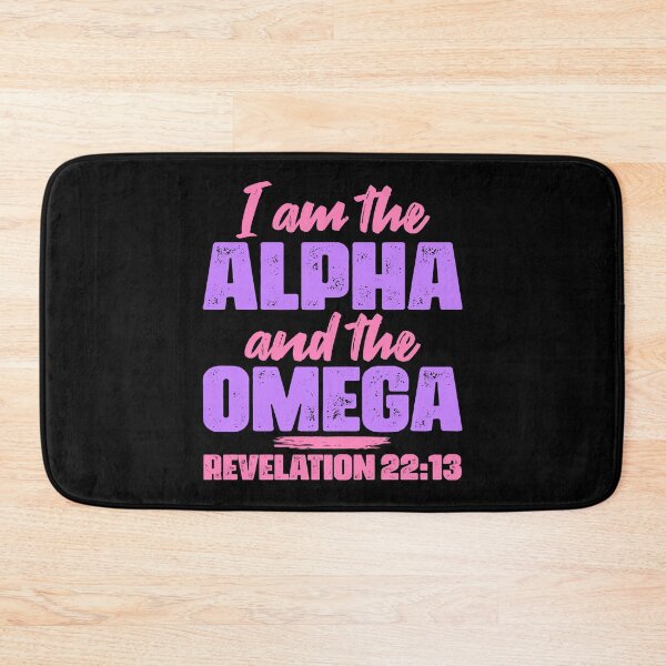 Item preview, Revelation 22:13 I Am The Alpha And The Omega designed and sold by plushism.
