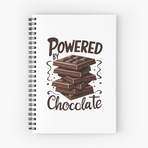 Item preview, Powered by chocolate designed and sold by portokalis.