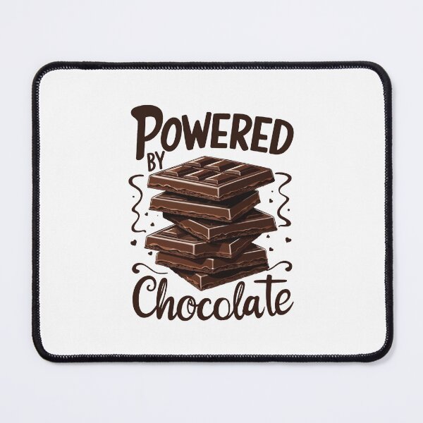 Item preview, Powered by chocolate designed and sold by portokalis.