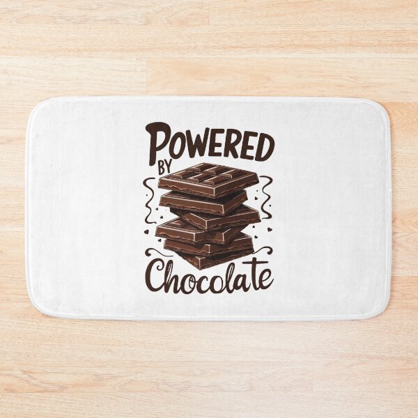 Item preview, Powered by chocolate designed and sold by portokalis.