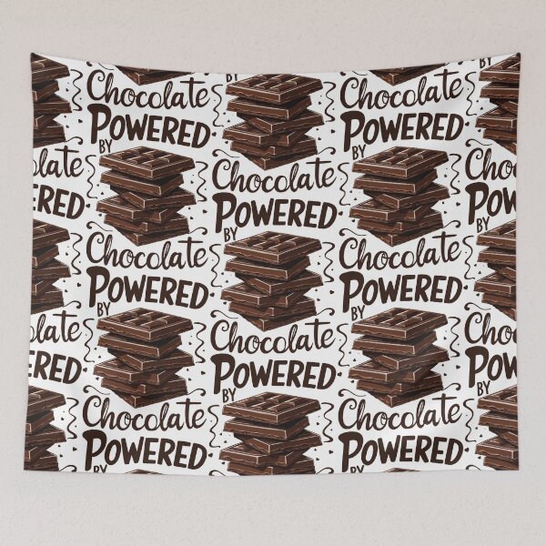 Item preview, Powered by chocolate designed and sold by portokalis.
