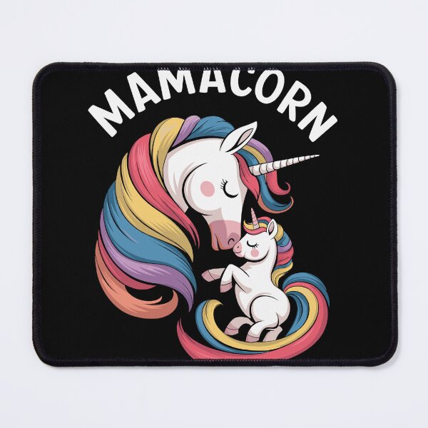 Item preview, Colorful Magical Unicorn Mother and Baby designed and sold by InsanseCreation.