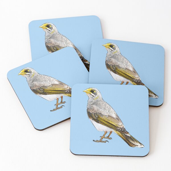 Item preview, Yellow-throated Miner Black Alternate Design  designed and sold by designsasstultd.