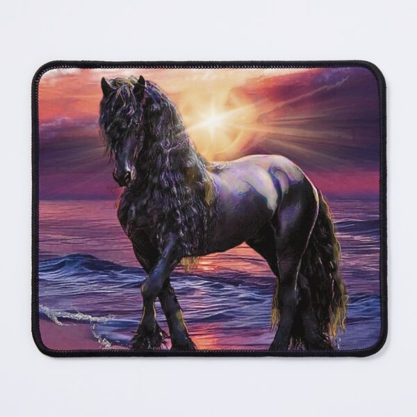 Item preview, Ebony Glow (Stallion) designed and sold by Tripp Art Studio.