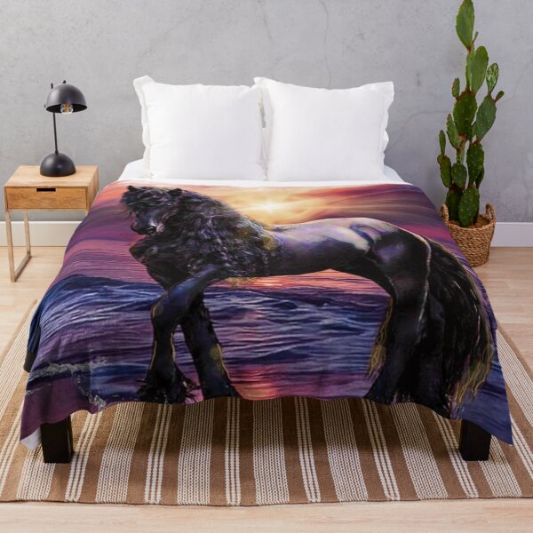 Item preview, Ebony Glow (Stallion) designed and sold by Tripp Art Studio.