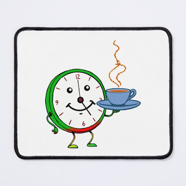 Item preview, TeaTime Clock designed and sold by 2Blue-Dots.