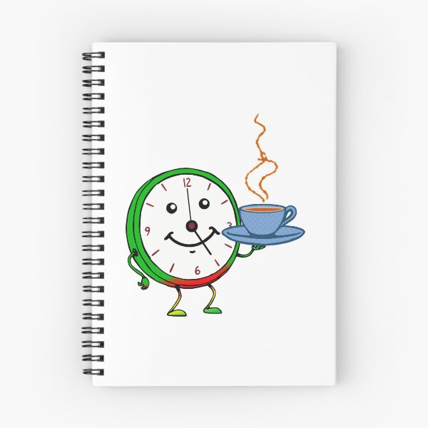 Item preview, TeaTime Clock designed and sold by 2Blue-Dots.
