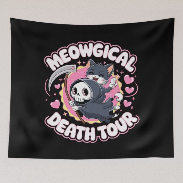 Item preview, Meowgical Death Tour designed and sold by IconsStyles.
