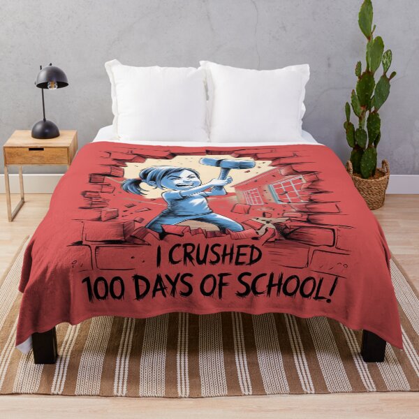 Item preview, Girl Power Unleashed: 100 Days Crushed designed and sold by TeeGrit.