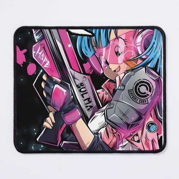 Item preview, Bulma Sexy girl cute belle guapa dragon blue hate waifu japan japanese ball japon anime manga otaku geek collection oldschool neo punk cyber cyber punk pink designed and sold by The-Diamond-Art.