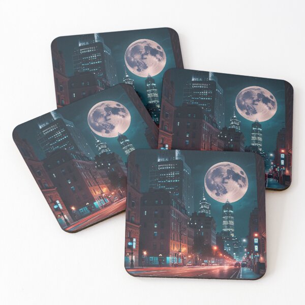 Item preview, Big full moon in town designed and sold by KiraChie.