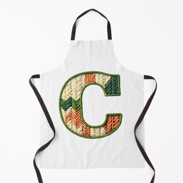 Item preview, C monogram waffle stitch designed and sold by Monascreativeempire.