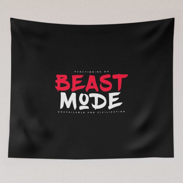 Item preview, Beast Mode Funny Gym designed and sold by GoWubba.